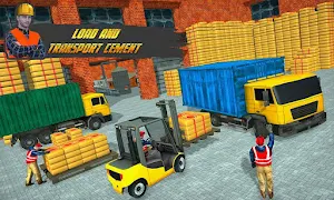 Stone Crusher Excavator Simulator Factory games Screenshot 2