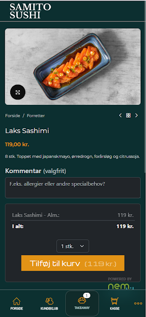 Samito Sushi Screenshot 2