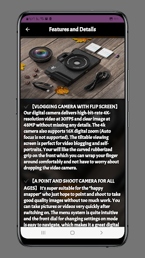 vlogging camera guide Screenshot 2