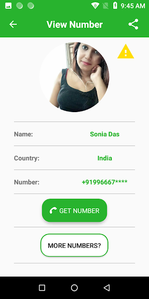 Girls Phone Number for Chat Screenshot 2