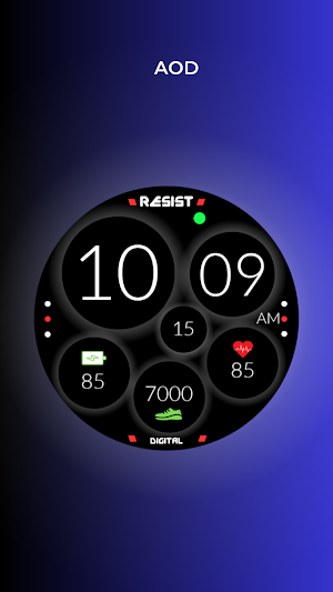 Time Shadow 1 Watch Face Screenshot 1