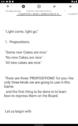 Book, The Game of Logic Screenshot 3