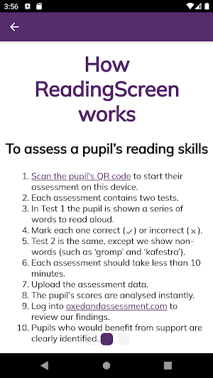 ReadingScreen Screenshot 1