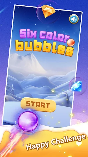Six Color Bubble Screenshot 0