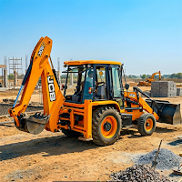 Real JCB Road Construction Sim