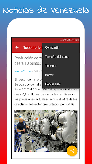 Newspapers Venezuela Screenshot 3
