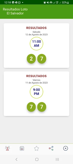 Resultados Loto El Salvador Screenshot 2