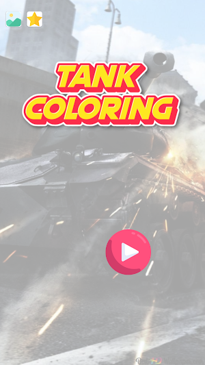 Coloring Military Tanks Screenshot 1