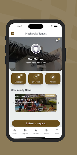 Musharaka Tenant Screenshot 2