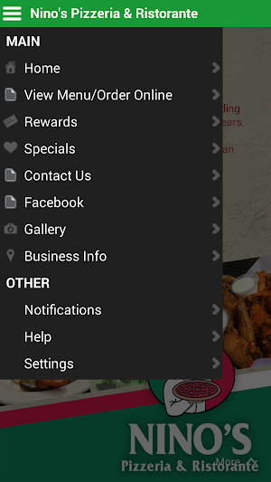 Nino's Pizzeria & Ristorante Screenshot 1