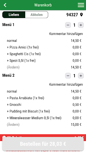 Amici Straubing Screenshot 1