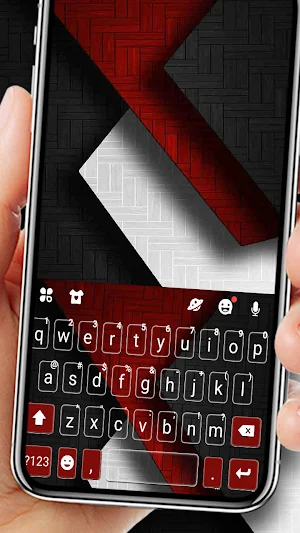 Simple Geometric Keyboard Back Screenshot 0
