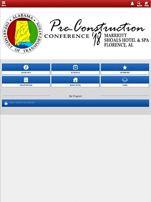 ALDOT Conferences Screenshot 2