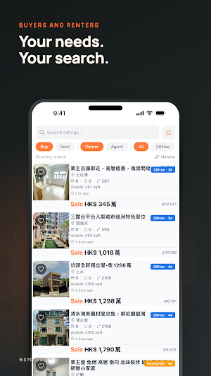 WeProperty: HK Property Screenshot 1