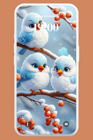 Cute Birds Wallpaper 4K Screenshot 1