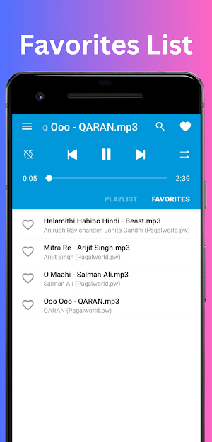 Music Player Screenshot 3