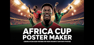 Africa Cup Poster Maker Screenshot 0