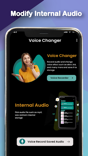 Funny Voice Changer Live Voice Screenshot 2