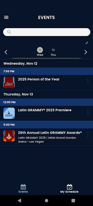 Latin GRAMMYs Screenshot 2