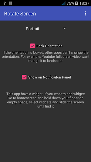 Rotate Screen 2 Screenshot 0