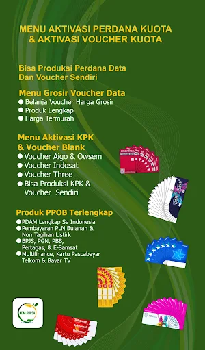 ADM PULSA - PPOB & VOUCHER Screenshot 1