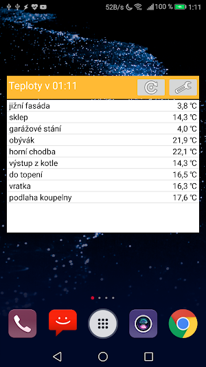 WiFi Thermometer Screenshot 3