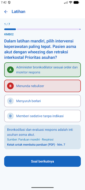 Soal UKOM Perawat 2027 Screenshot 1