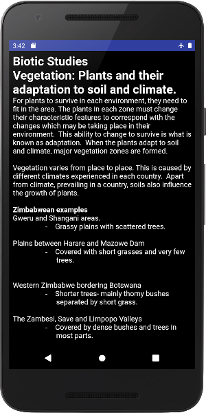 Zimsec Geography Revision Screenshot 2