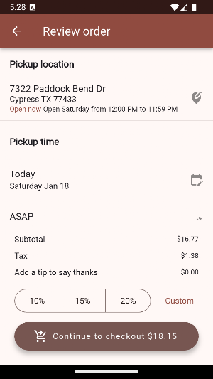WeDashFoods Screenshot 2