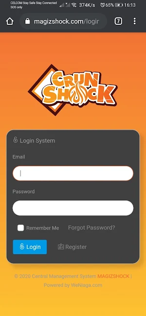 Crun Shock System Screenshot 0