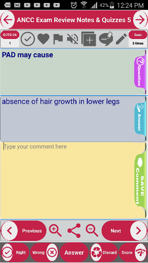 ANCC Exam Prep & Test Bank App: Study Notes & Quiz Screenshot 1