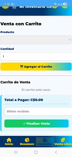 Mi Inventario Go Pro Screenshot 3