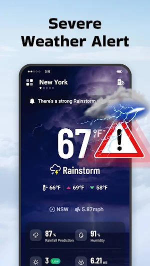 Local Weather: Live Forecast Screenshot 1
