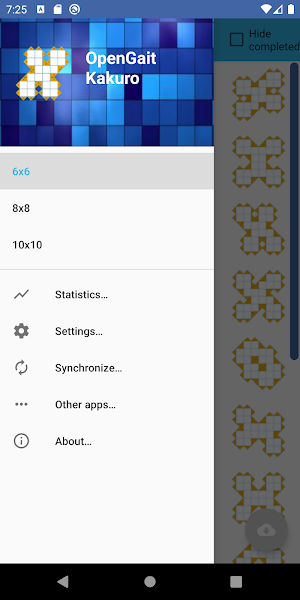 OpenGait Kakuro Screenshot 0