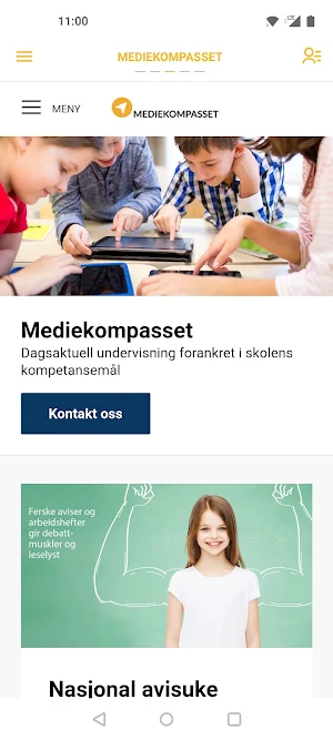 Skoleaviser Screenshot 1