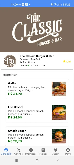 The Classic Burger Screenshot 0