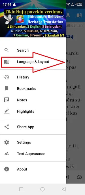 Lithuanian and English Russian Screenshot 2