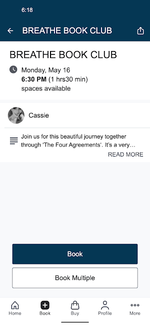 BREATHE Yoga, Pilates & Barre Screenshot 2