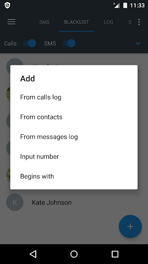 Calls Blacklist PRO - Call Blocker Screenshot 0