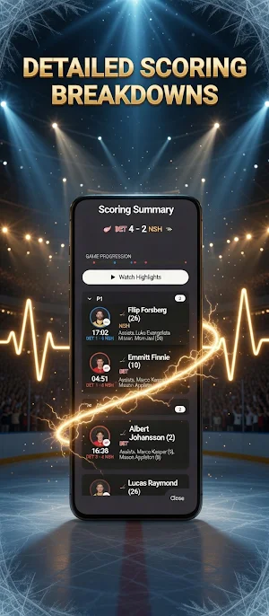NHL Pulse: Live Scores|Odds|AI Screenshot 2