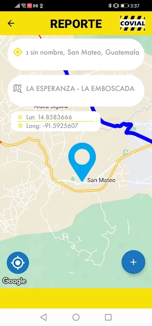 COVIAL APP Screenshot 1