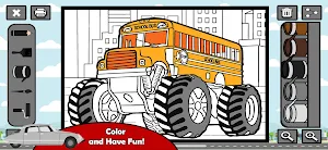 Car Coloring Games Screenshot 0