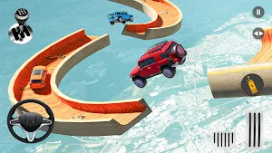 Crazy Car Stunts Mega Ramp Sim Screenshot 3