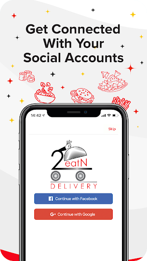 2Eatn Delivery Screenshot 1