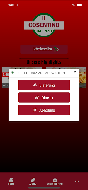 Pizza Heimservice Il Cosentino Screenshot 1