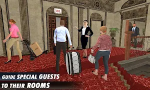 Virtual Manager Job simulator Five Star Hotel game Screenshot 0