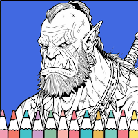 Dark Fantasy Monster Coloring
