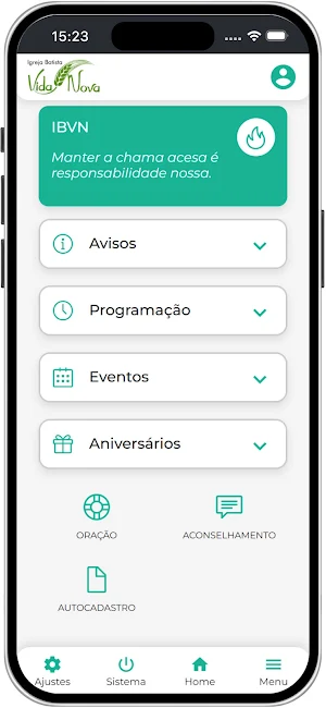 Igreja Batista Vida Nova IBVN Screenshot 1