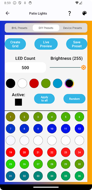 Bright Home App Screenshot 1