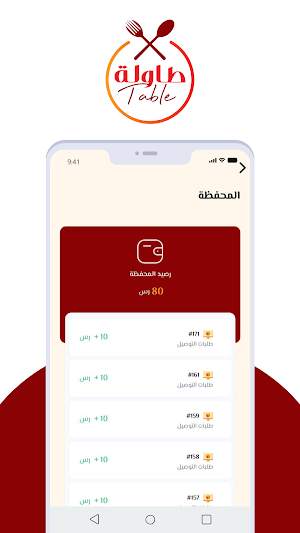 طاولة مندوب  - Table Rider Screenshot 0
